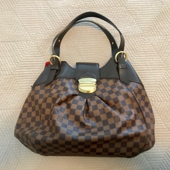 New Louis Vuitton Sistina PM Bag in LV Damier Eben - Picture 1 of 8